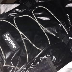 SUPREME BACKPACK BLACK CHEAP SALE